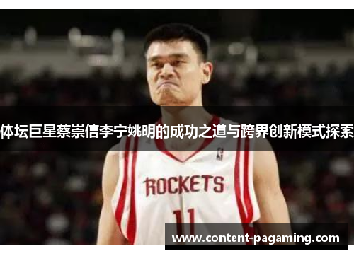 体坛巨星蔡崇信李宁姚明的成功之道与跨界创新模式探索