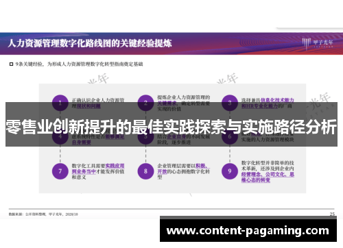 零售业创新提升的最佳实践探索与实施路径分析