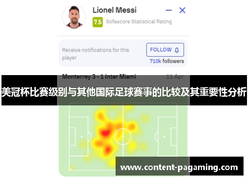 美冠杯比赛级别与其他国际足球赛事的比较及其重要性分析 美冠杯比赛级别与其他国际足球赛事的比较及其重要性分析