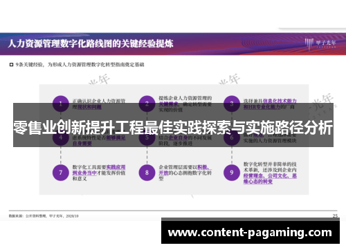 零售业创新提升工程最佳实践探索与实施路径分析 零售业创新提升工程最佳实践探索与实施路径分析